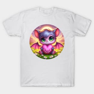 Cute Chibi Bat Girl T-Shirt